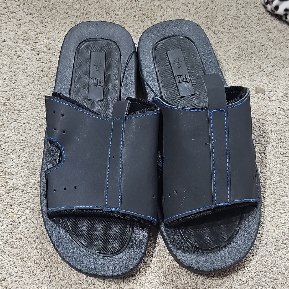 Men's Black Sandals